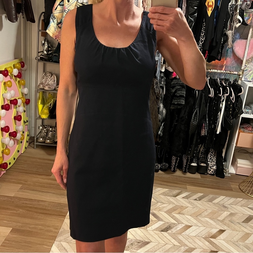 J Crew Allura shift dress. Business casual. Navy. Size 0. Excellent condition